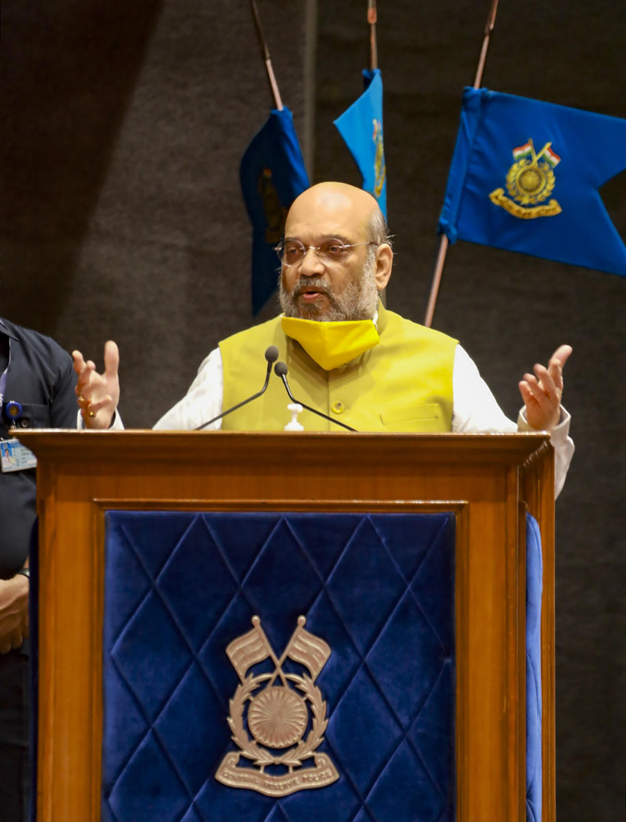 "The world is seeing that if a successful battle has been fought anywhere across the globe against the coronavirus it is in India under the leadership of Prime Minister Narendra Modi," Union Home Minister Amit Shah said Credit: PTI Photo