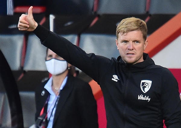 Bournemouth manager Eddie Howe, as play resumes behind closed doors following the outbreak of the coronavirus disease. Credit: Reuters Photo