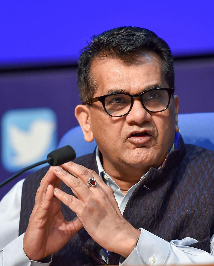 Niti Aayog Chief Executive Amitabh Kant. Credit: PTI Photo
