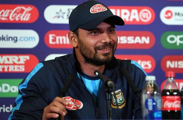 Bangladesh cricketer Mashrafe Mortaza. Credit: AFP