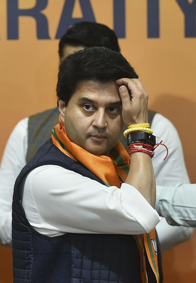 Jyotiraditya Scindia. Credit: PTI/File