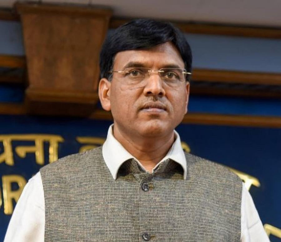 Union Minister Mansukh Mandaviya. Credit: PTI Photo