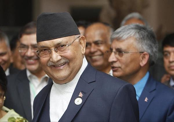 Nepal's Prime Minister K.P. Sharma Oli. Credit: PTI Photo