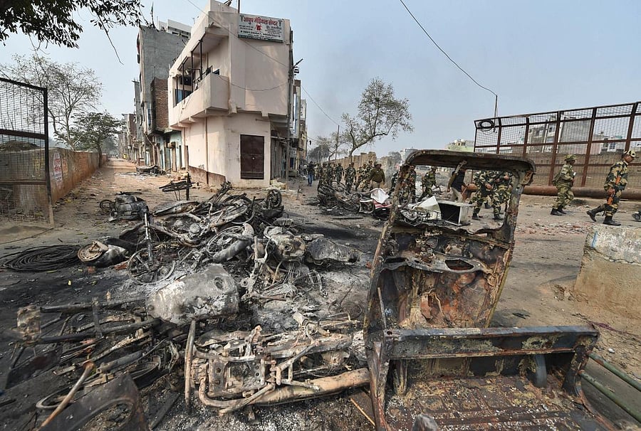 Delhi riots. Credit: PTI File Photo