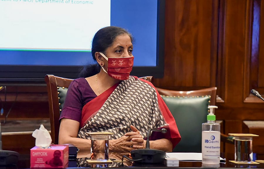 Union Finance Minister Nirmala Sitharaman. Credits: PTI Photo
