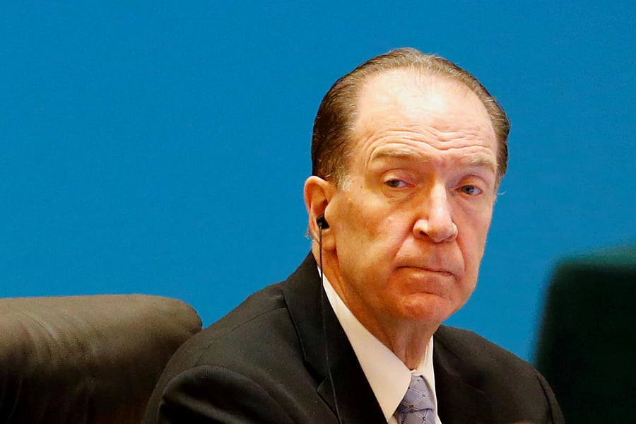 World Bank President David Malpass. Credit: Reuters