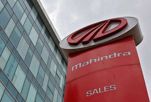 The logo of Mahindra and Mahindra. Credit: Reuters