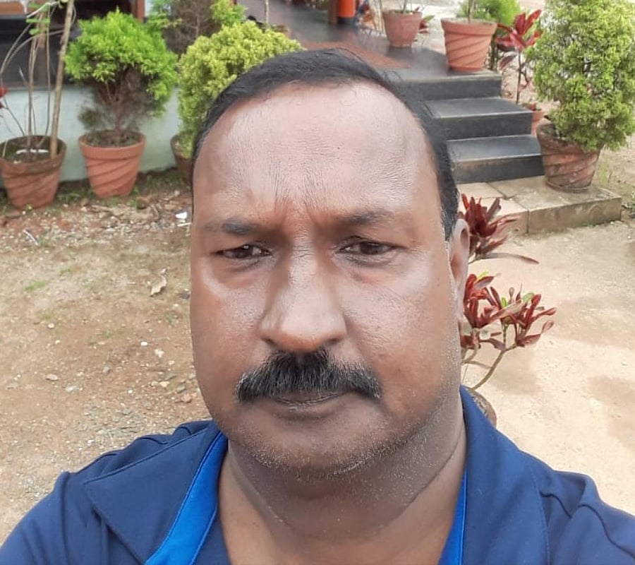 N K Mohan Kumar, coronavirus survivor. Credit: DH