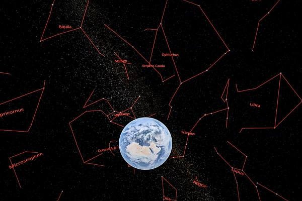 Global astrophysicists published the largest ever 3D map of the universe. Credit: AFP