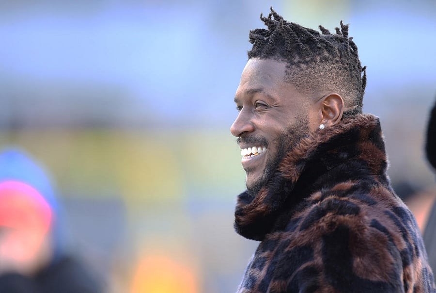 NFL player Antonio Brown. Credit: USA Today File Photo