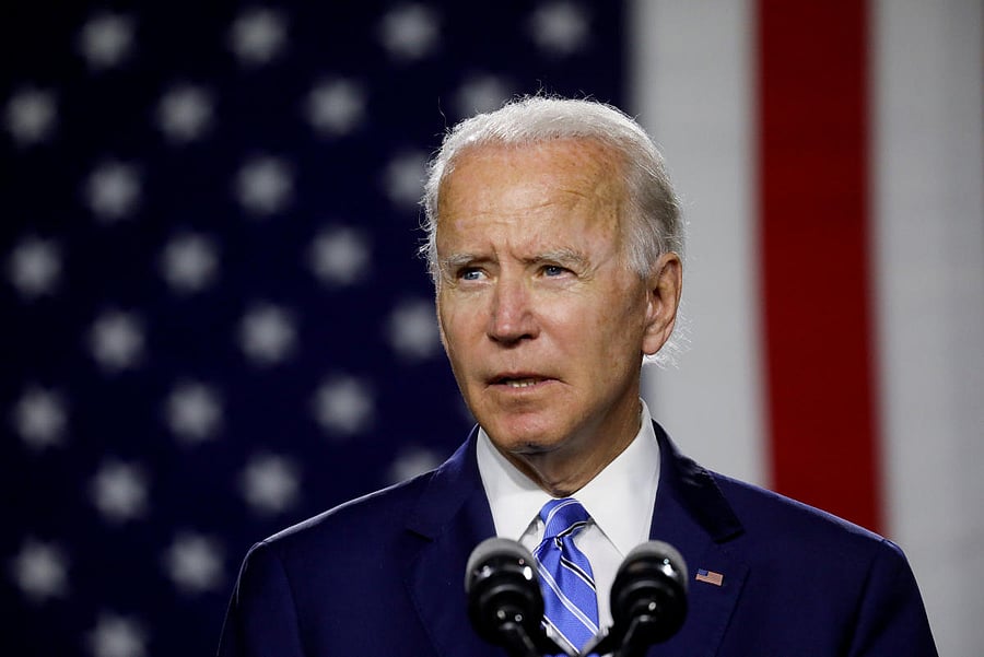 Democratic US presidential candidate and former Vice President Joe Biden. Credit: Reuters