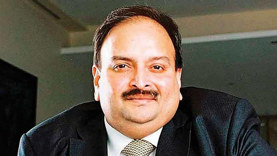 Fugitive jeweller Mehul Choksi. Credit: DH File Photo