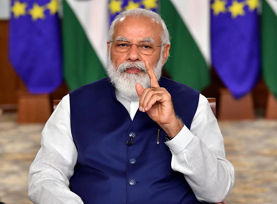 The Prime Minister will lay the first brick – made up of 40 kg silver – amid vedic chants to symbolically mark the start of the temple construction. Credit: PTI