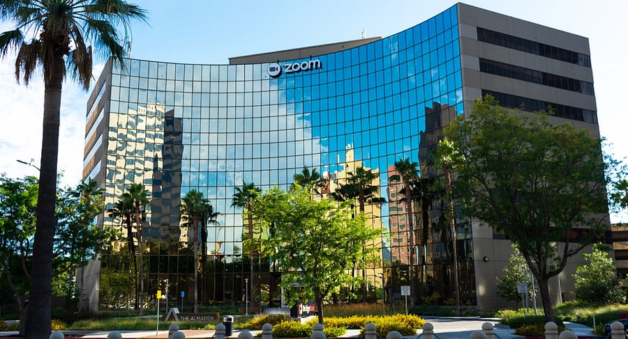 Zoom office building. Picture credit: Official Zoom Blog