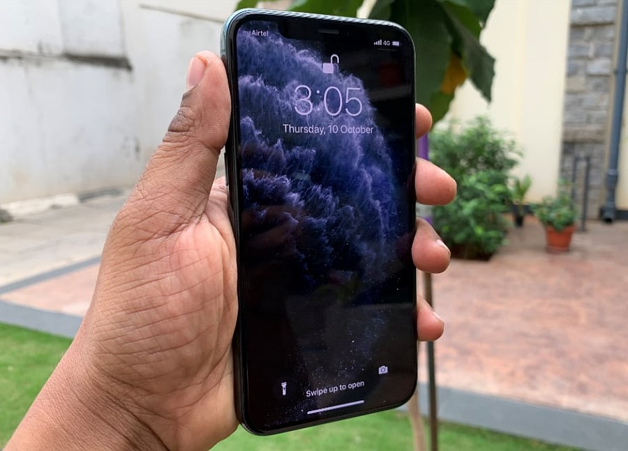 Apple iPhone 11 Pro. Credit: DH Photo/KVN Rohit