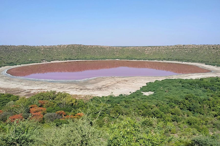 Lonar Lake. Credit: AFP Photo