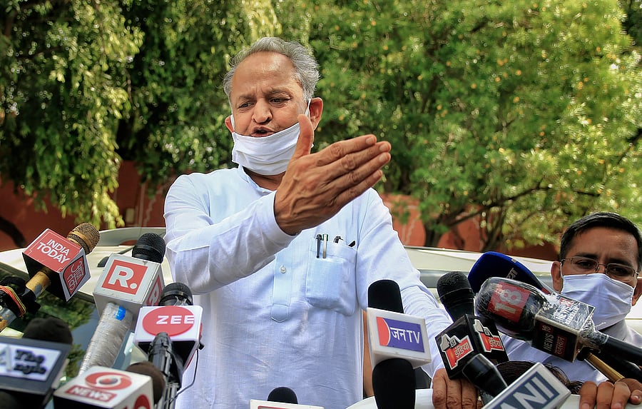 Rajasthan Chief Minister Ashok Gehlot. Credit: PTI Photo