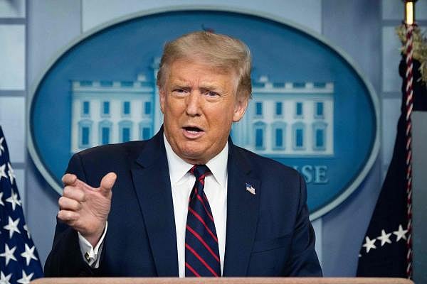 US President Donald Trump. Credit: AFP