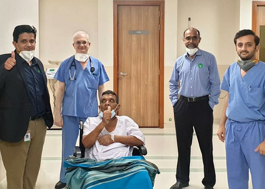 62-year-old patient who survived a last minute TAVR procedure.