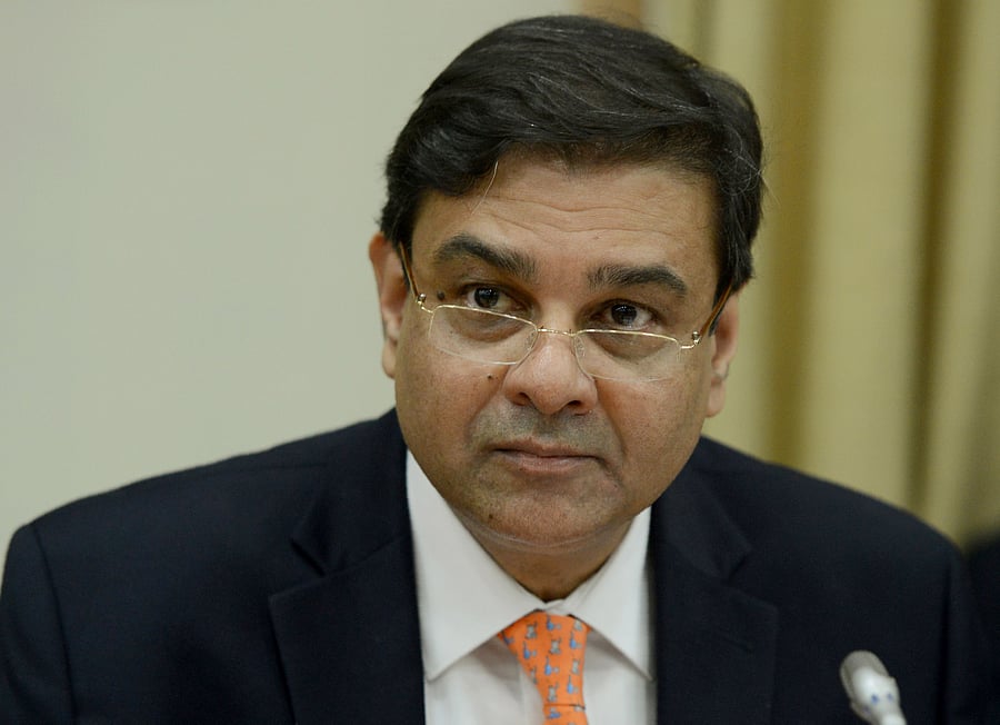 Former RBI governor Urjit Patel. Credit: AFP Photo