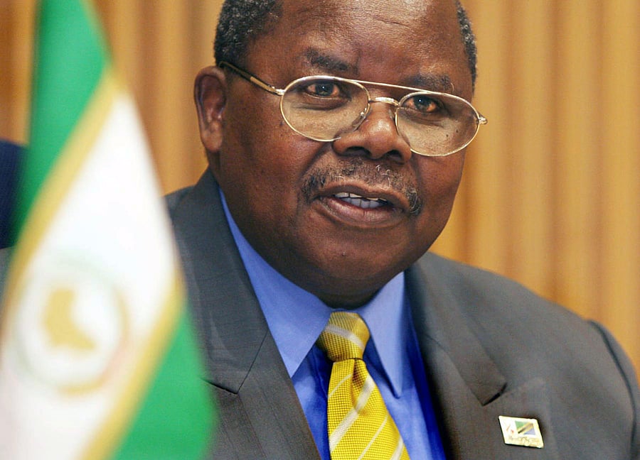 Benjamin William Mkapa. Credit: AFP/file