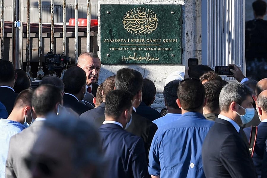 Turkey's President Recep Tayyip Erdogan. Credit: AFP