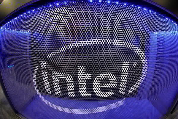 Intel logo. Credit: Reuters Photo