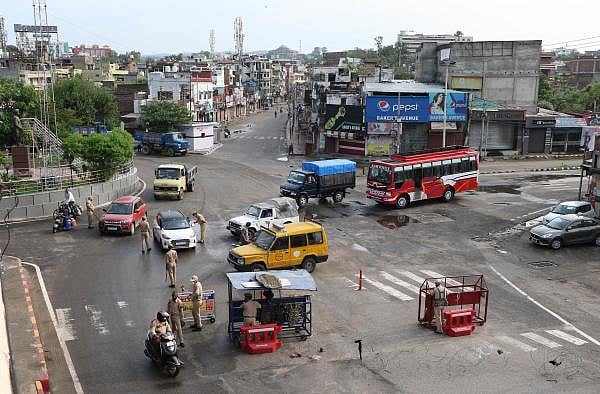 The streets of Jammu and Kashmir. Credit: PTI