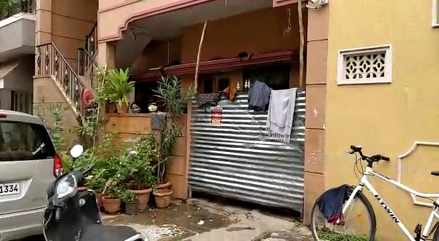 The building belongs to a 45-year-old man, which officials sealed down on Sunday after his 17-year-old son tested positive last Friday.