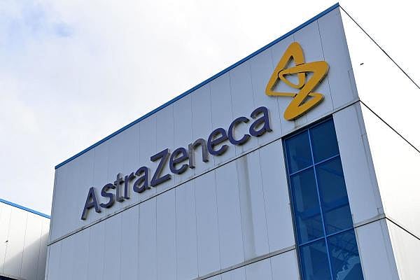 British-Swedish multinational pharmaceutical and biopharmaceutical company AstraZeneca. Credit: AFP