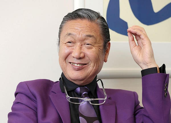 Japanese fashion designer Kansai Yamamoto. Credit: Reuters Photo