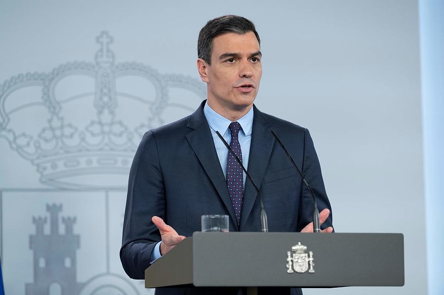 Spanish Prime Minister Pedro Sanchez. Credit: AFP Photo