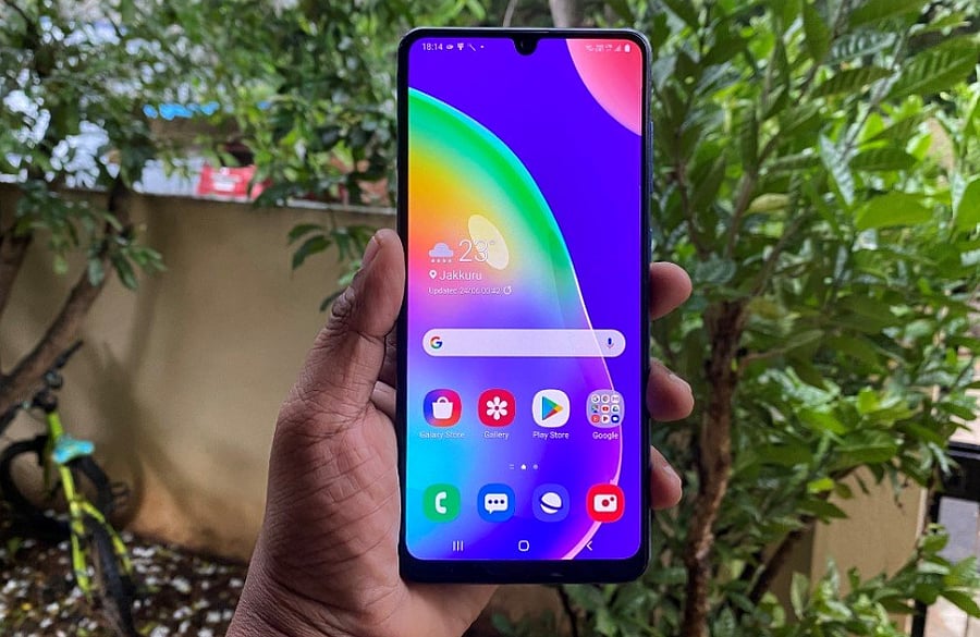 Samsung Galaxy A31. Credit: DH Photo/KVN Rohit