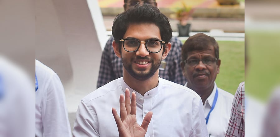 Aaditya Thackeray. Credit: PTI