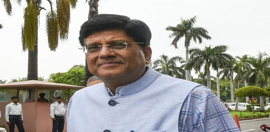 Union Railway Minister Piyush Goyal. Credit: PTI Photo