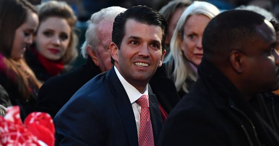 US President Donald Trump's son. Credit: AFP Photo