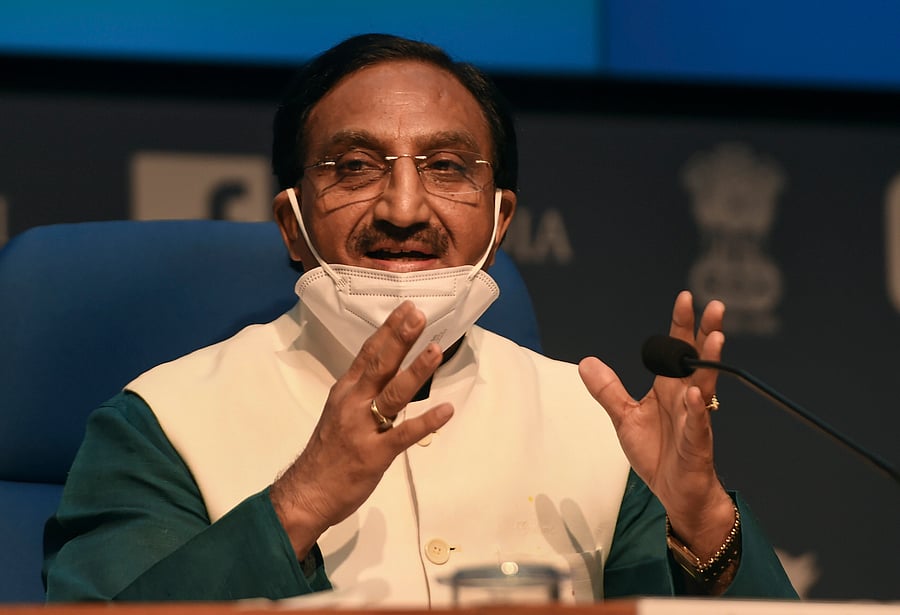 Union HRD Minister Ramesh Pokhriyal Nishank. Credits: PTI Photo