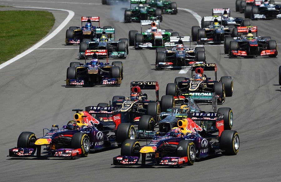 German Formula One Grand Prix. Credit: AFP