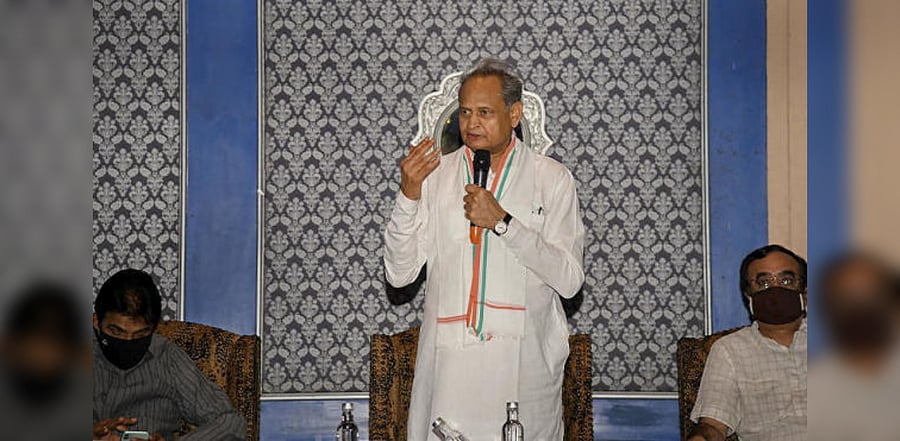 Rajasthan CM Ashok Gehlot. Credit: PTI
