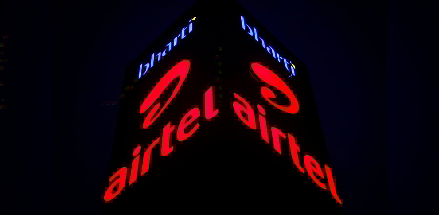 A Bharti Airtel building is pictured in Gurugram on the outskirts of New Delhi. Credits: Reuters Photo