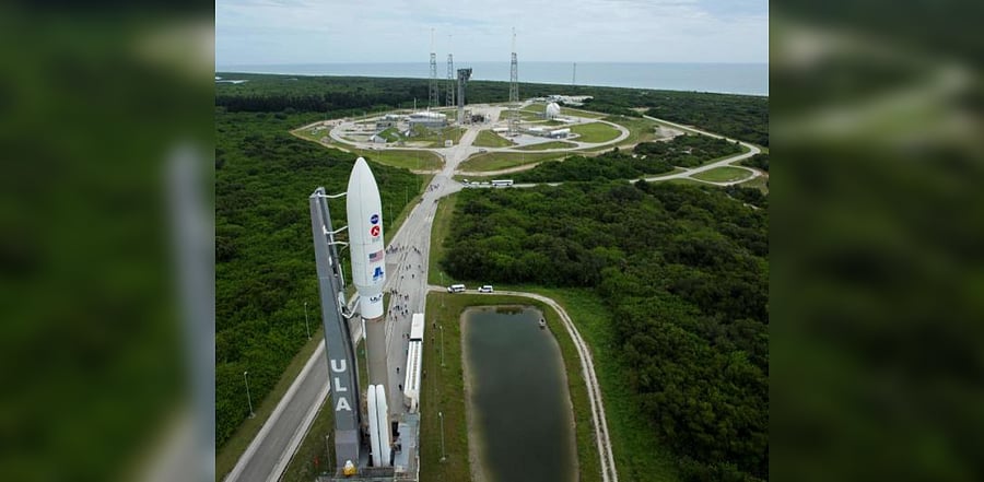 This NASA photo shows a United Launch Alliance Atlas V rocket with NASA’s Mars 2020 Perseverance rover. Credit: AFP Photo