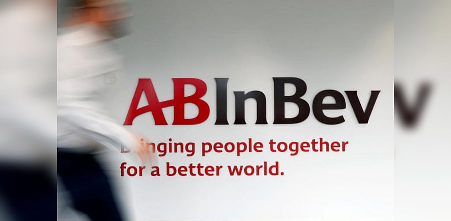 The logo of Anheuser-Busch InBev. Credit: Reuters Photo