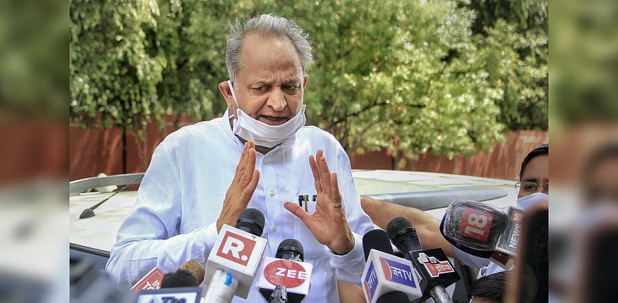 Rajasthan Chief Minister Ashok Gehlot. Credit: PTI Photo