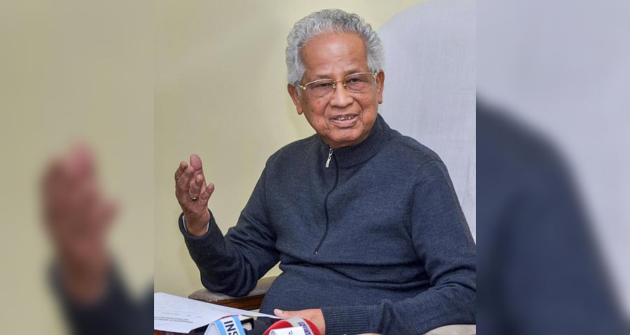 Veteran Congress leader Tarun Gogoi. Credit: PTI Photo