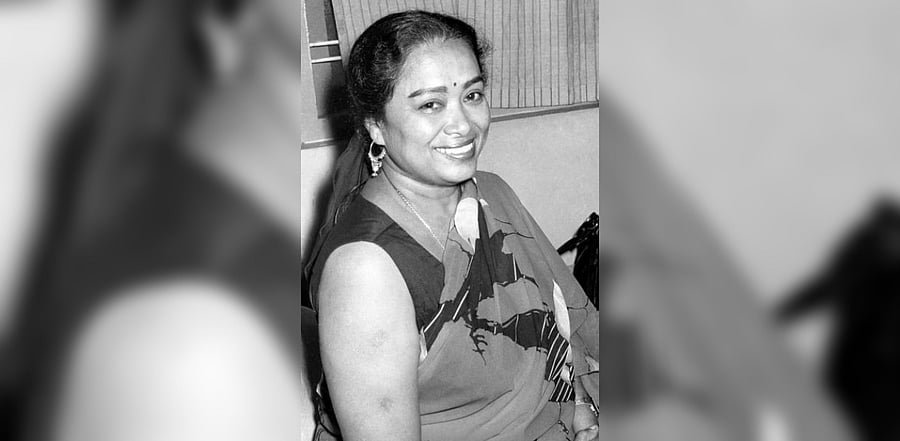 Late Shakuntala Devi, Mathametician and popular as human computer. Credit: DH Photo