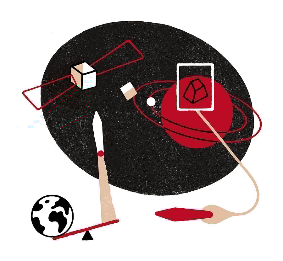NASA and the European Space Agency plan to toss rocks from one spacecraft to another before the samples finally land on Earth in 2031. Credit: The New York Times