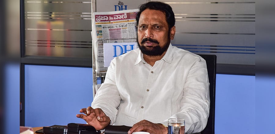 Laxman Savadi. PV photo