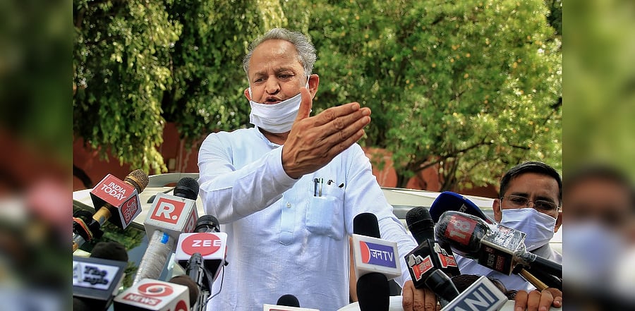Rajasthan Chief Minister Ashok Gehlot. Credit: PTI Photo