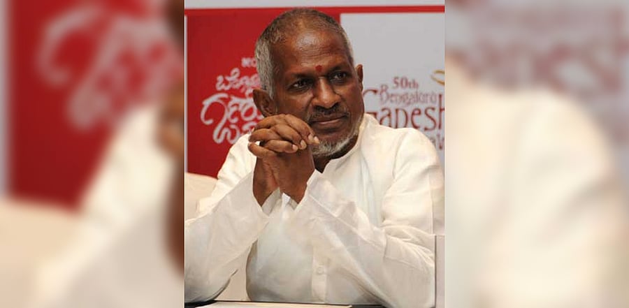 Music legend Ilaiyaraaja. Credits: DH Photo