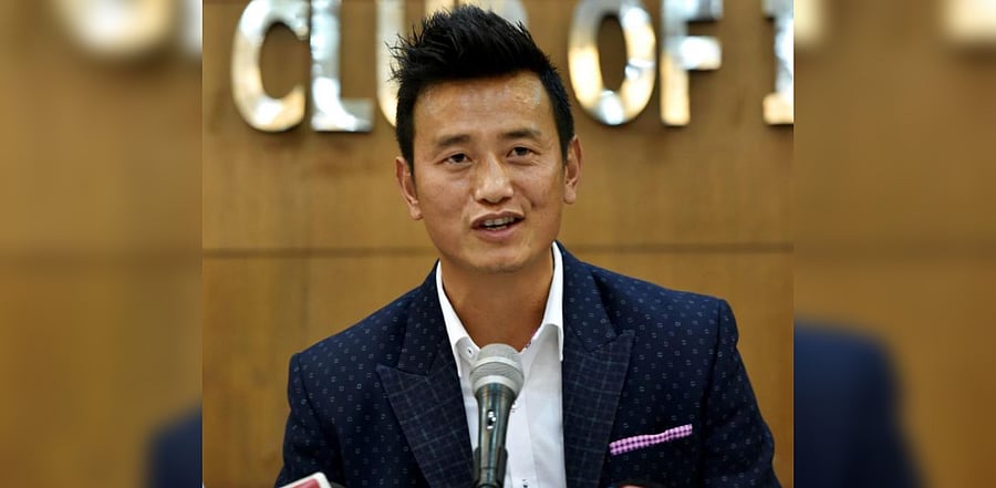 Former Indian football team captain Bhaichung Bhutia. Credit: PTI Photo